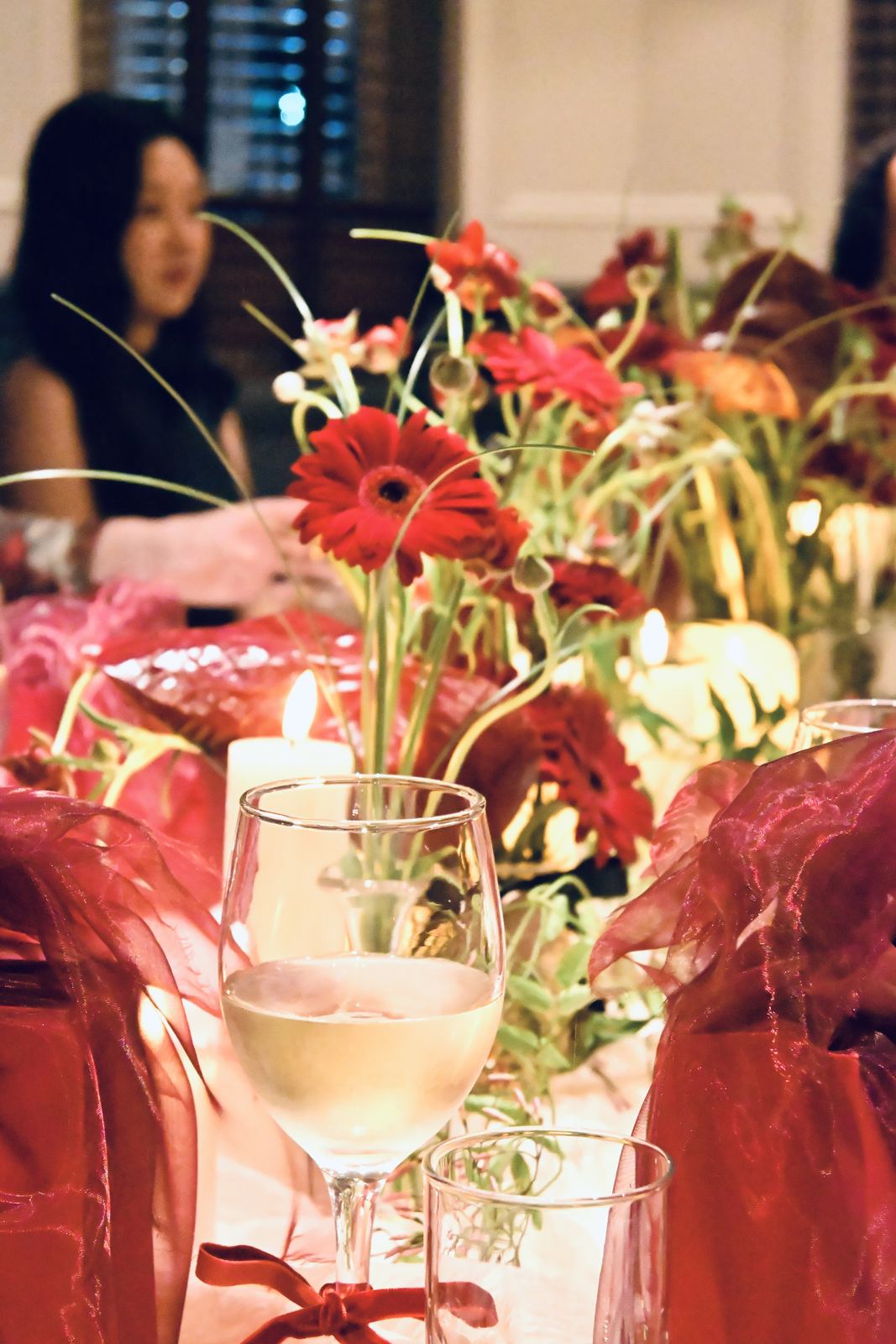 Hotel flowers detail